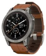Garmin Fenix 7 Pro Sapphire Solar Leder-Armband Garmin Fenix 7 Pro Sapphire Solar Leder-Armband