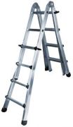 Geis & Knoblauch Levelmaster Teleskopleiter 4 x 4