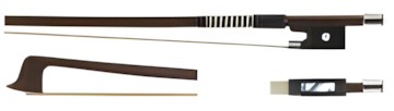 Gewa Violinbogen Brasilholz Student Rund 1/2