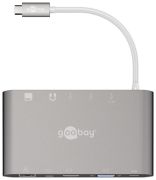 Goobay USB-C Multiport-Adapter All-in-1 Aluminium (62113) Goobay USB-C Multiport-Adapter All-in-1 Aluminium (62113)