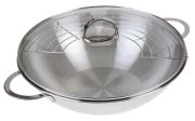 Gräwe Wok mit Glasdeckel Ø 32 cm