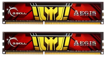 G.Skill DDR3-RAM 16GB PC3-10600 Aegis Kit (F3-1333C9D-16GIS)