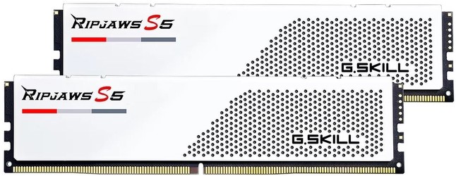 G.Skill RipJaws S5 DDR5-5600 64GB Kit (F5-5600J3036D32GX2-RS5W) G.Skill RipJaws S5 DDR5-5600 64GB Kit (F5-5600J3036D32GX2-RS5W)