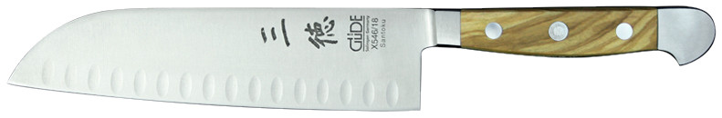 Güde Alpha Olive Santoku Kulle 18 cm