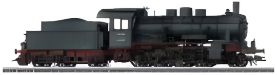 Märklin Güterzug-Dampflokomotive mit Schlepptender 37516