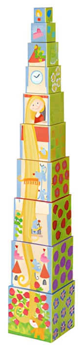 HABA Stapelwürfel Rapunzel