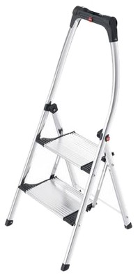 Hailo K100 TopLine Komfort-Trittleiter 2 Stufen