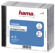 Hama CD-Doppel-Leerhülle 5er Pack (00044745)