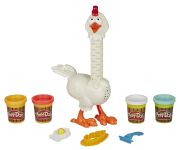 Hasbro Play-Doh Animal Crew Cluck-a-Dee Verrücktes Huhn Hasbro Play-Doh Animal Crew Cluck-a-Dee Verrücktes Huhn