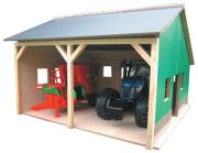 Heipei Bauernhof Traktorengarage und Schuppen