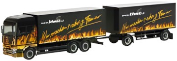 Herpa MAN TGA XXL Koffer-Hängerzug 236478 Herpa MAN TGA XXL Koffer-Hängerzug 236478