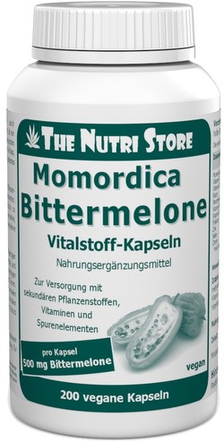 Hirundo Products Bittermelone Kapseln 200 Stk. Hirundo Products Bittermelone Kapseln 200 Stk.