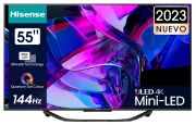 Hisense 55" Mini LED ULED 4K Smart TV 55U7KQ
