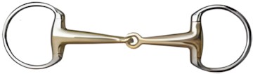 HKM Olivenkopfgebiss 18 mm Argentan Edelstahl 9870