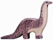 Holztiger Brontosaurus