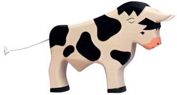 Holztiger Stier