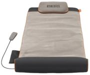 HoMedics Massagesitzauflage Shiatsu Massageauflage Rücken- und  Schultermassagegerät - Deluxe-Massagesessel mit Wärmefunktion,  Vibrationsmassage, entspannt Schulter-, Rücken- und Oberschenkel - Grau