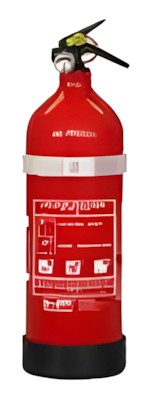 HP Autozubehör Auto-Feuerlöscher 2 kg (10152)