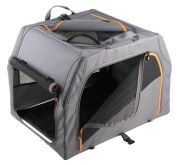 Hunter Hundetransportbox mit Alu-Gestell M
