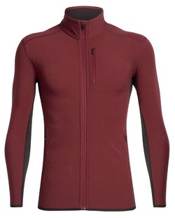 Icebreaker Descender Long Sleeve Zip Herren