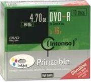 Intenso DVD+R 4,7GB 16x 10er Pack