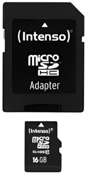 Intenso Micro SD Card Class 10 High Performance 16GB