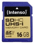 Intenso SDHC Card Class 10 UHS-I 16GB