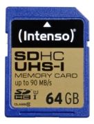 Intenso SDXC Card Class 10 UHS-I Professional 64GB