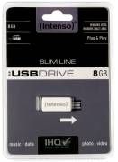 Intenso USB Drive Slim Line 8GB