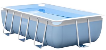 Intex Prism Frame Pool 300 x 175 x 80 cm (26784)