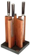 Kai Magnet Messerblock Stonehenge Red Wood / Schiefer