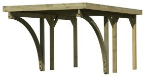 Karibu Einzelcarport Classic 1 (61966)