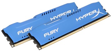 Kingston DDR3-RAM 16GB PC3-12800 HyperX Fury Kit (HX316C10FK2/16)