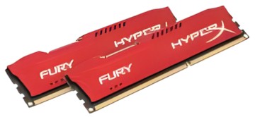Kingston DDR3-RAM 8GB PC3-10600 HyperX Fury Kit (HX313C9FRK2/8)