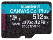 Kingston Canvas Go! Plus microSDXC 512GB (SDCG3/512GBSP)