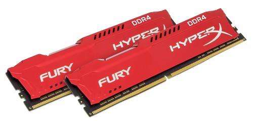 Kingston DDR4-2400 16GB HyperX Fury Kit (HX424C15FR2K2/16)