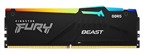 Kingston Fury Beast RGB DDR5-5600 64GB Kit (KF556C40BBAK4-64)