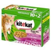 Kitekat Markt-Mix in Gelee Portionsbeutel 12 x 100 g