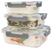 Klarstein Glaswerk Jardine Frischhaltedosen 3er Set
