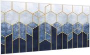 Klarstein Wonderwall Air Art Smart Blaue Linie 120 x 60 cm