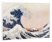 Klarstein Wonderwall Air Art Smart Blaue Wellen 80 x 60 cm