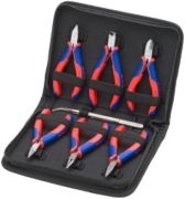 Knipex Elektronikzangen-Etui 7-tlg 00 20 16 Knipex Elektronikzangen-Etui 7-tlg 00 20 16