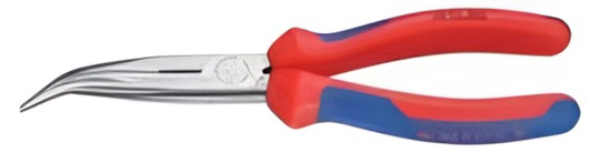 Knipex Flachrundzange mit Schneide 26 22 200 Knipex Flachrundzange mit Schneide 26 22 200