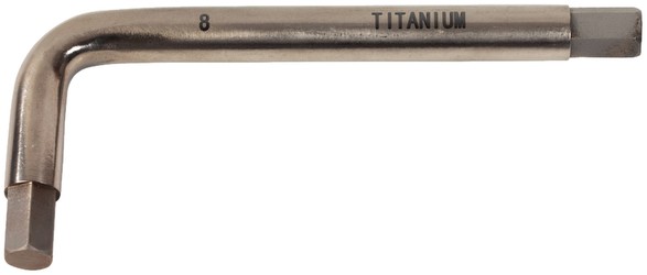 KS Tools TITANplus Winkelstiftschlüssel Innensechskant 8 mm (965.0408)