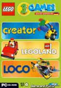 Lego Creator/ Legoland/ Loco 3er Pack PC