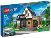 LEGO City Familienhaus mit Elektroauto (60398)