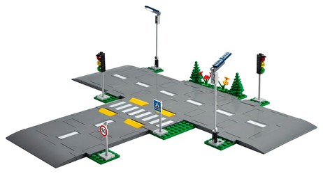 LEGO City Straßenkreuzung mit Ampeln (60304) LEGO City Straßenkreuzung mit Ampeln (60304)