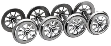 Liliput Metall-Radsatz 4-tlg. (999304)