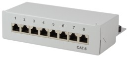 LogiLink Patchpanel Desktop Cat.6 8-Port (NP0016A)