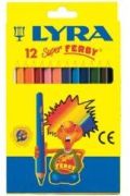 Lyra Super Ferby Farbstifte lackiert 12er-Kartonetui